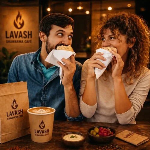 lavash shawarma cafe california couple lifestyle